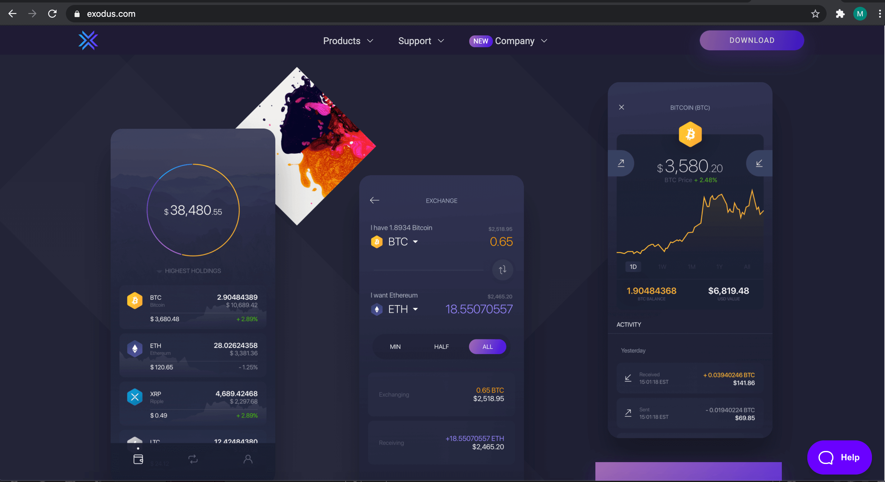 Carteira Bitcoin Exodus